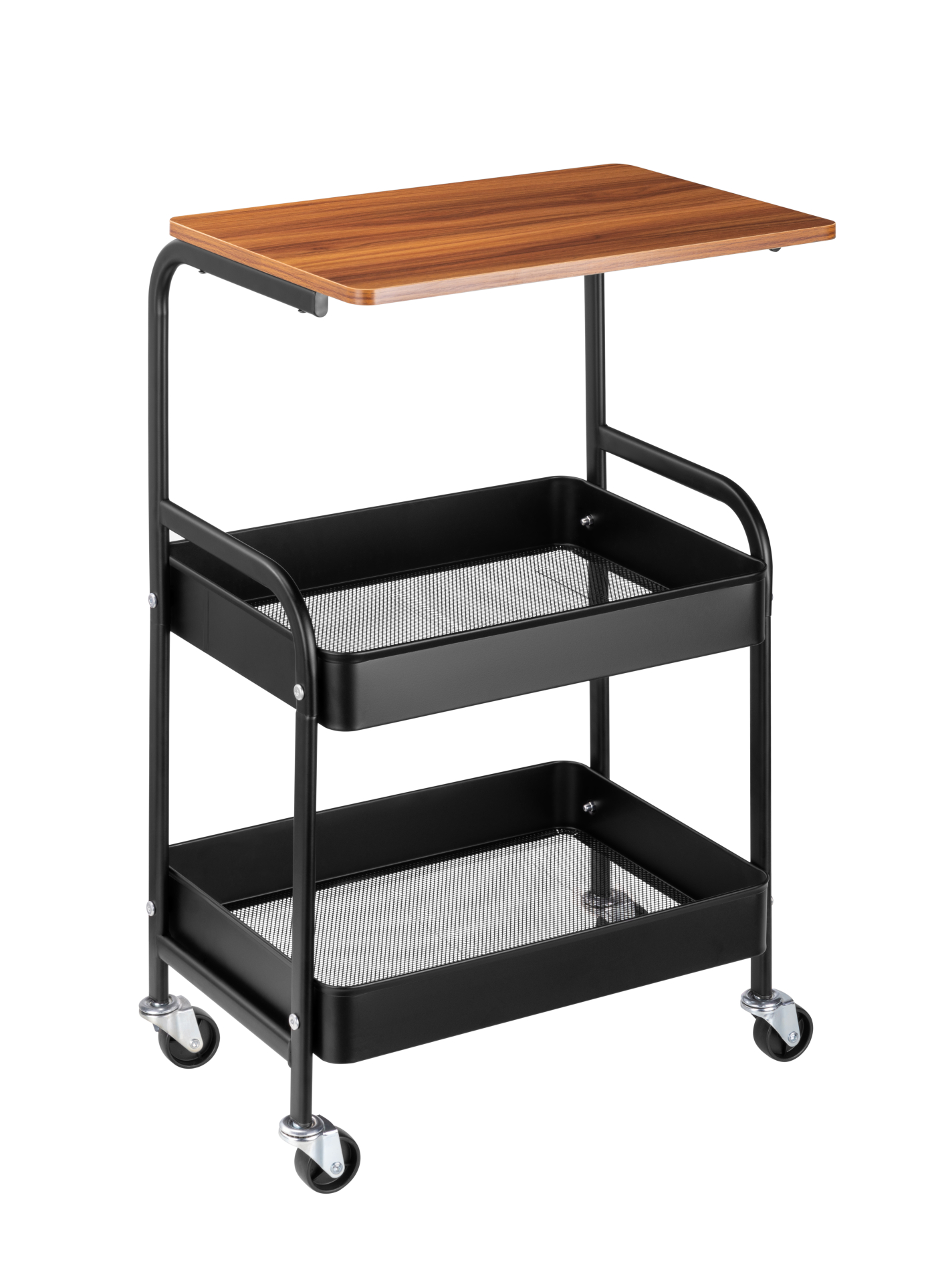 VDD - industriele trolley - op wielen - opslag trolley - zwart