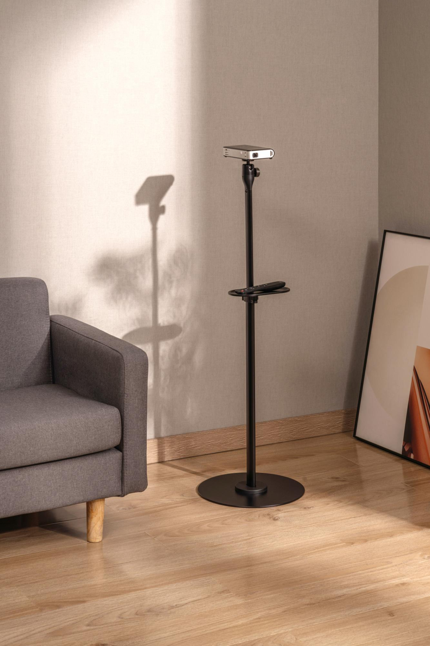 VDD - beamerstatief - projectorstatief - mediaplank - verstelbaar - alternatieve afbeelding