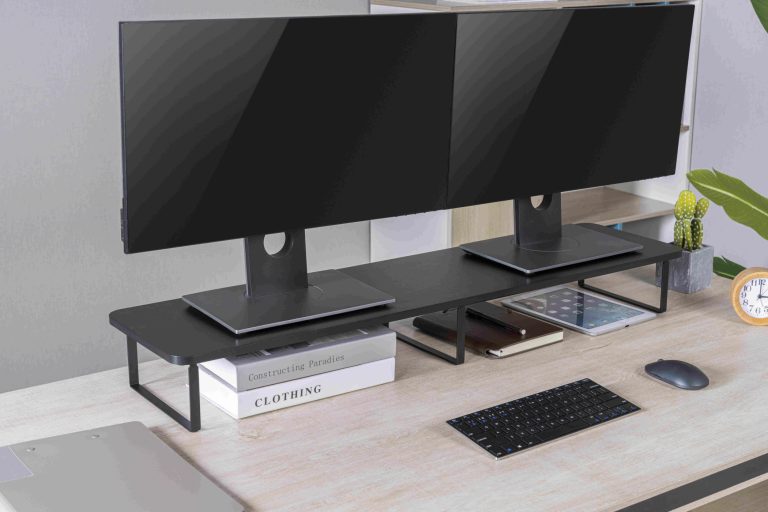 Monitor beeldscherm verhoger - 100 cm breed - alternatieve afbeelding