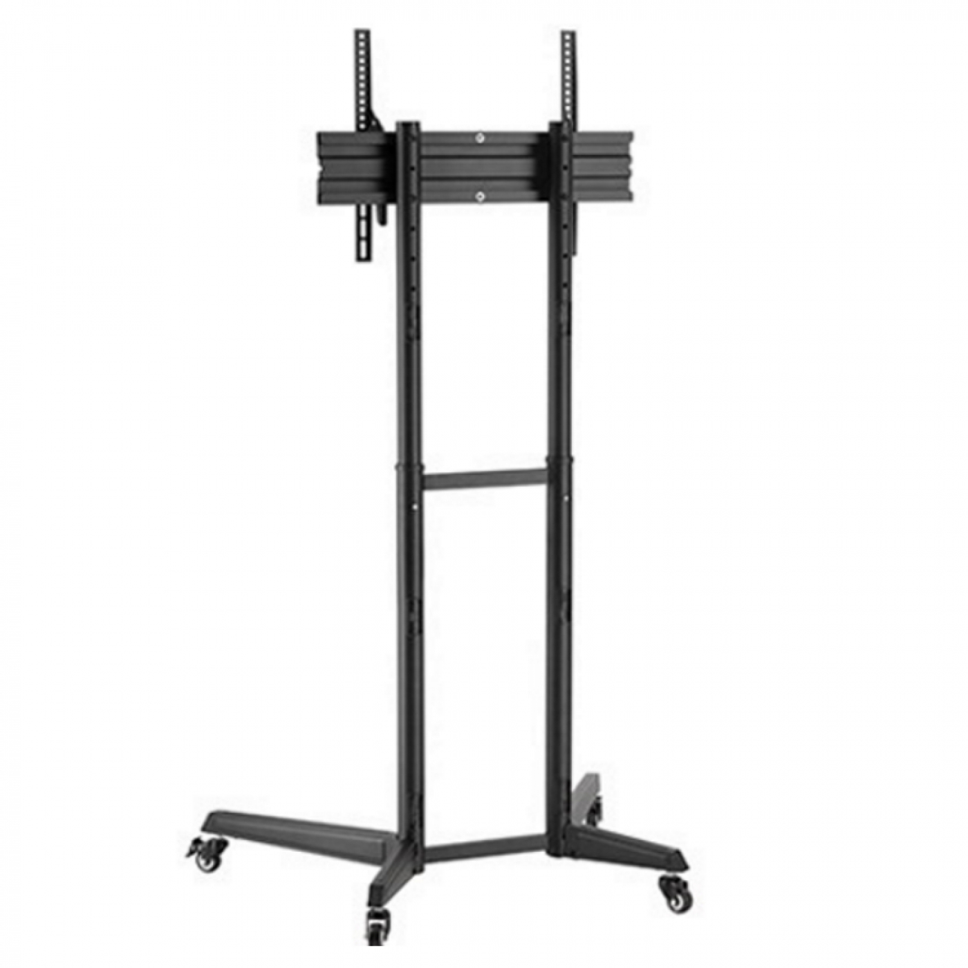 Tv monitor standaard statief verrijdbaar - hoogte instelbaar en kantelbaar - 166 cm hoog - Meubel-Plein Tv monitor standaard statief verrijdbaar - hoogte instelbaar en kantelbaar - 166 cm hoog - Meubel-Plein