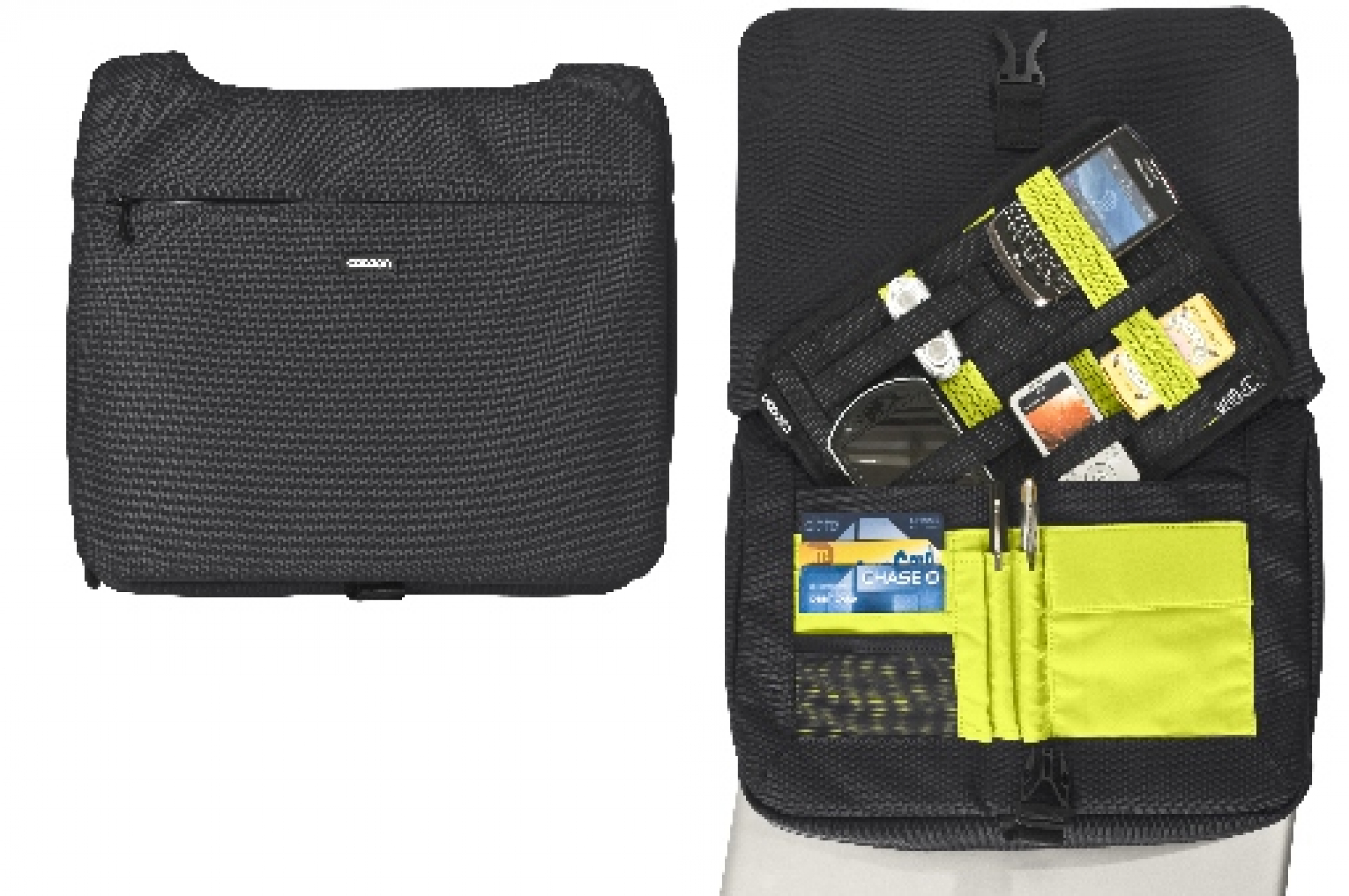 Laptoptas tablet tas tot 13 inch incl Grid-It organizer