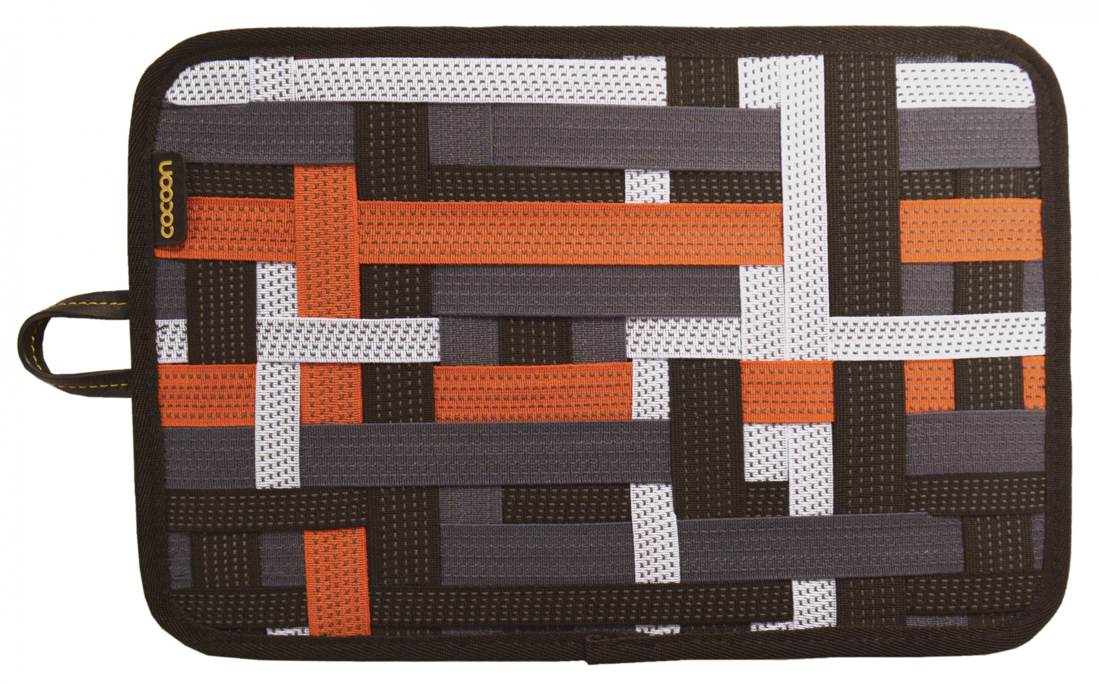 GRID IT! De Ultieme tas organizer - opbergsysteem voor ipad zwart/ oranje  (medium) - alternatieve afbeelding