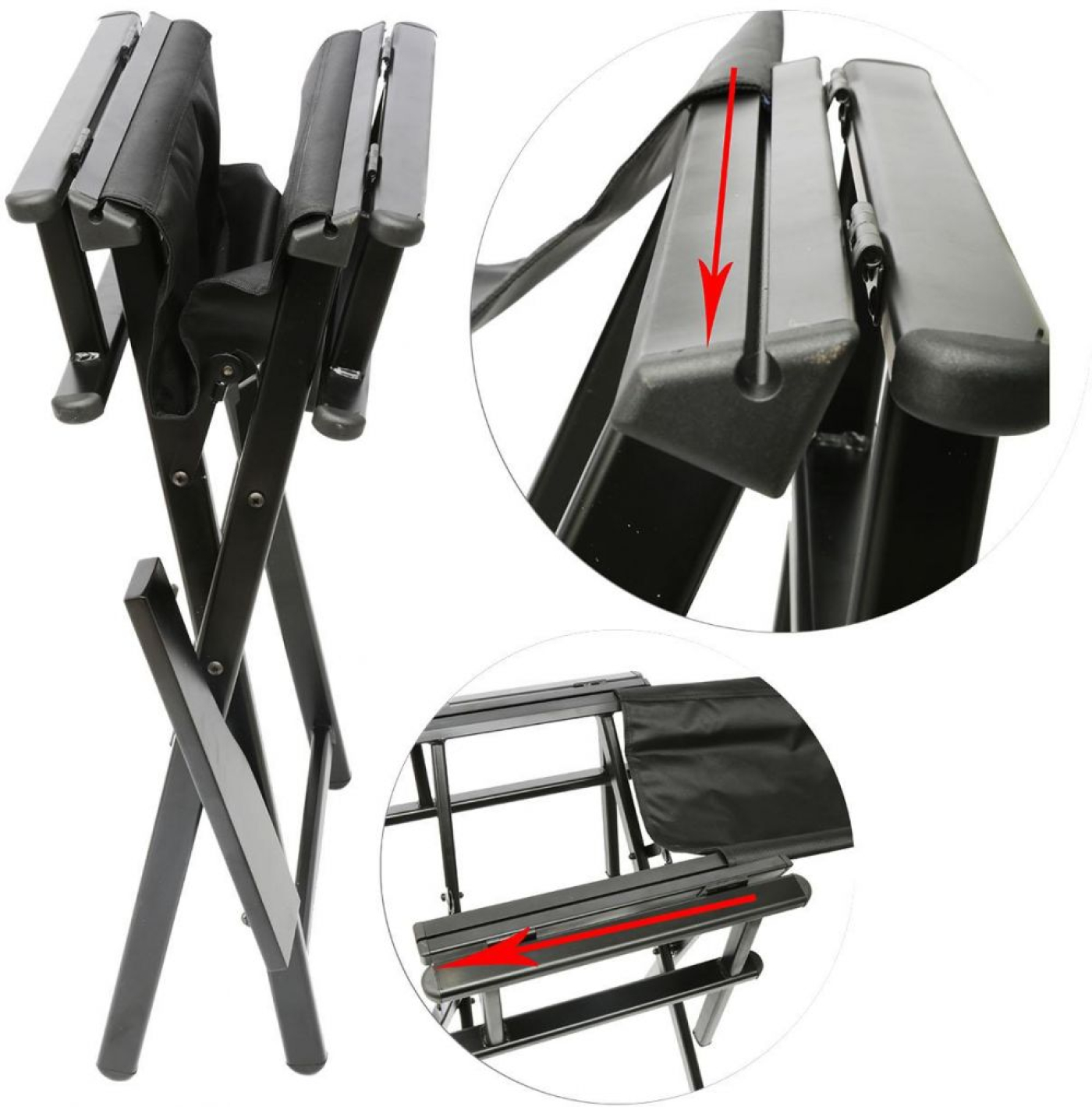 VDD – Stoel - Kruk – Klap Stoel - Make up Stoel – Visagie Stoel – Regisseursstoel – Kaptafel Stoel – Make up Kruk – Kaptafel Kruk - Makeup Stoel - Zwart - Meubel-Plein VDD – Stoel - Kruk – Klap Stoel - Make up Stoel – Visagie Stoel – Regisseursstoel – Kaptafel Stoel – Make up Kruk – Kaptafel Kruk - Makeup Stoel - Zwart - Meubel-Plein