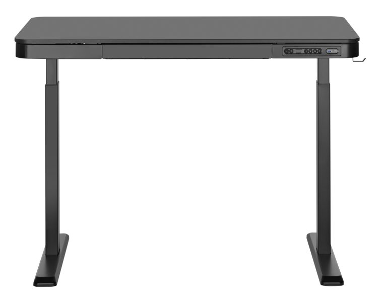 VDD Gaming Bureau Premium - Zit sta Bureau - Elektrisch in Hoogte verstelbaar - Gaming Bureau - Desk - Gaming Desk - Ergonomisch Verstelbaar bureau - Incl. Ingebouwde USB C en USB A
