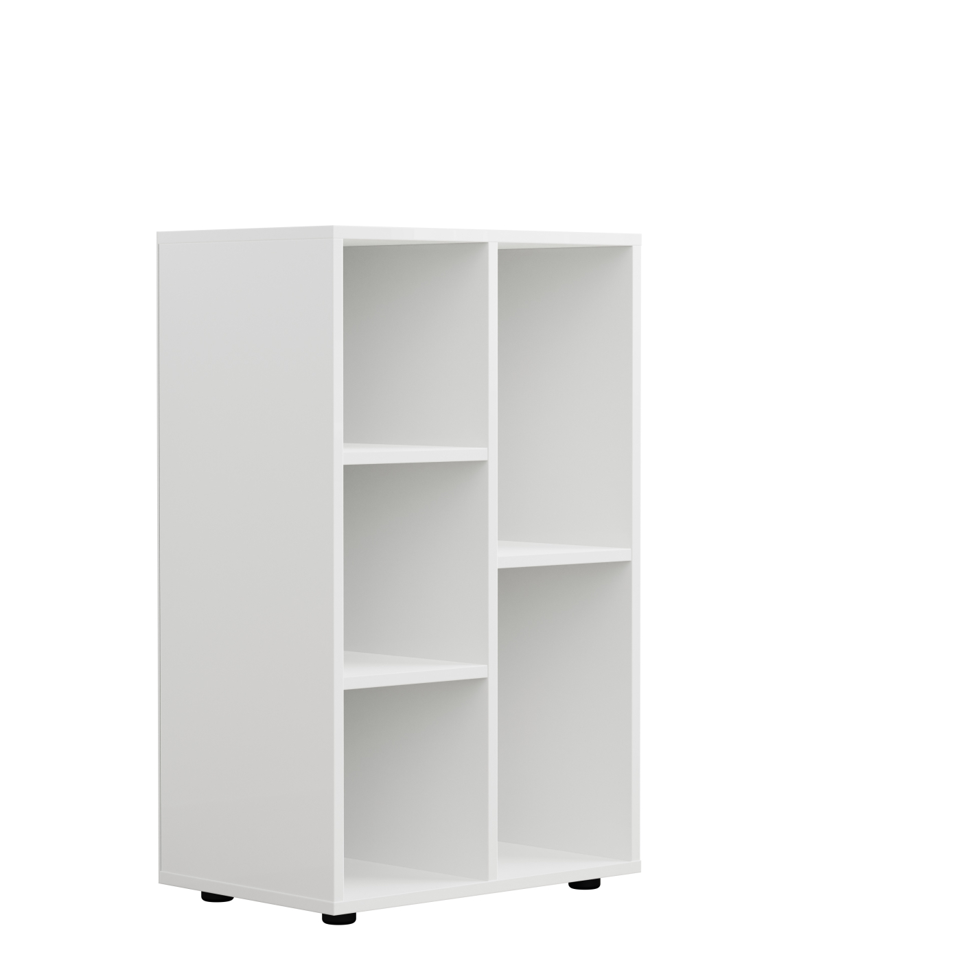 VDD - Vakkenkast - wandkast - wit - 5 vakken