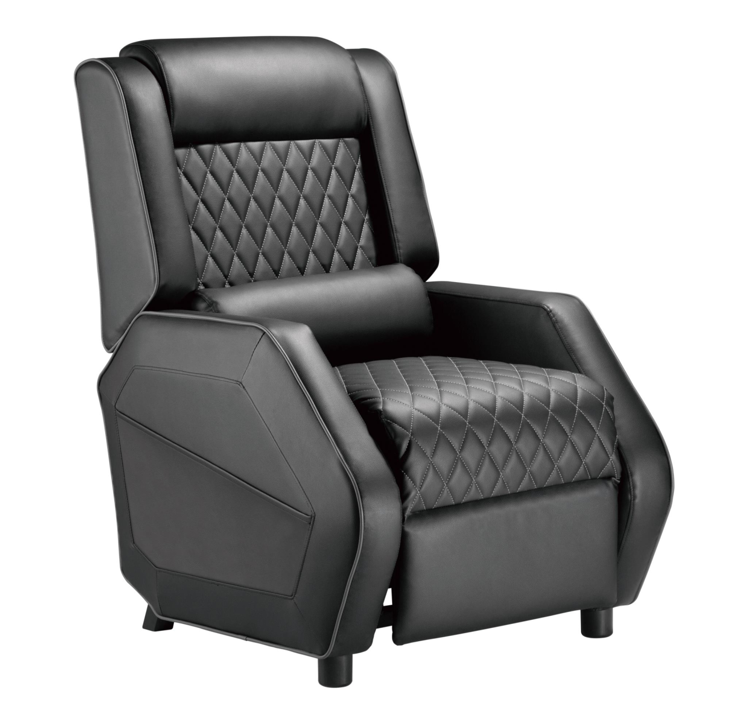 VDD - Gamestoel - Game stoel - Gamestoel met voetsteun - Gamestoel zwart