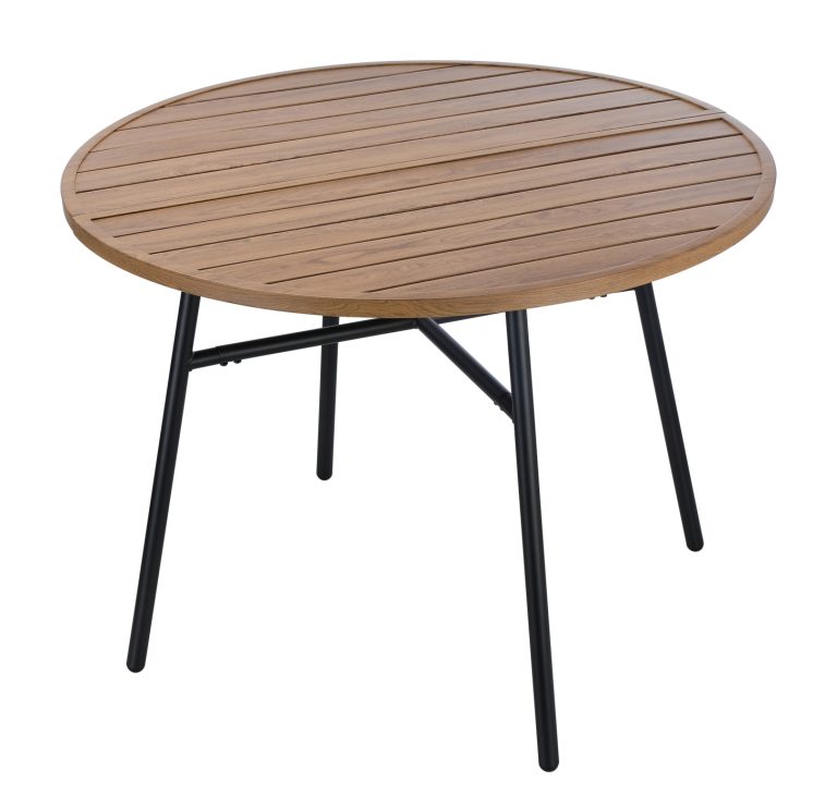 VDD – Tuintafel – Buitentafel – Ronde tafel – Aluminium – 100 x 73,5cm