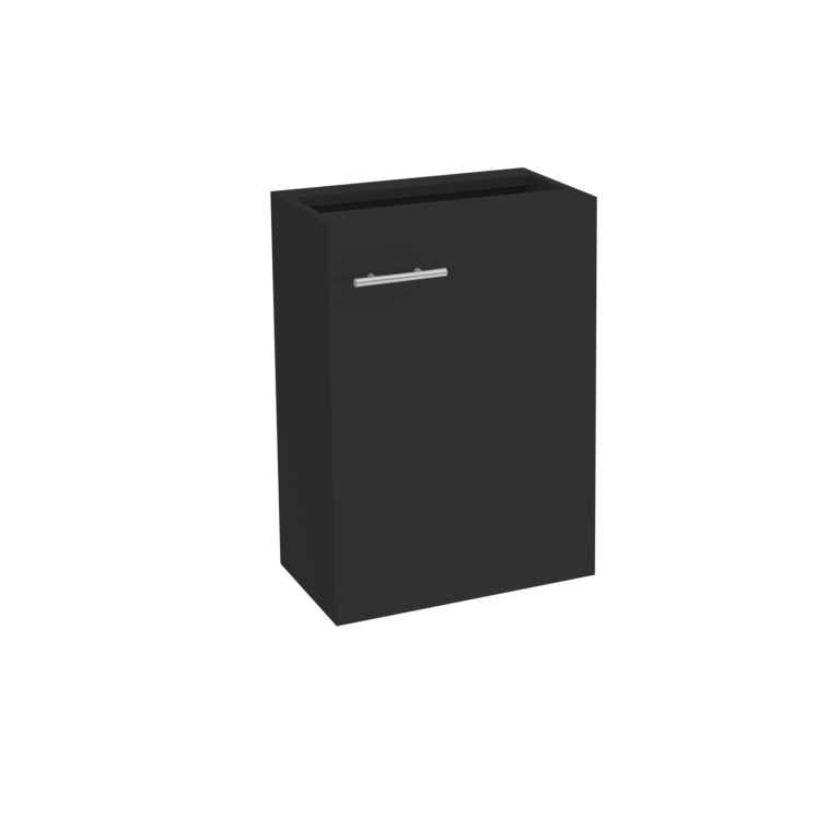 VDD – Toiletmeubel – Toiletmeubel zonder wasbak – Toiletmeubel zwart – Fonteinmeubel – Fontein meubel