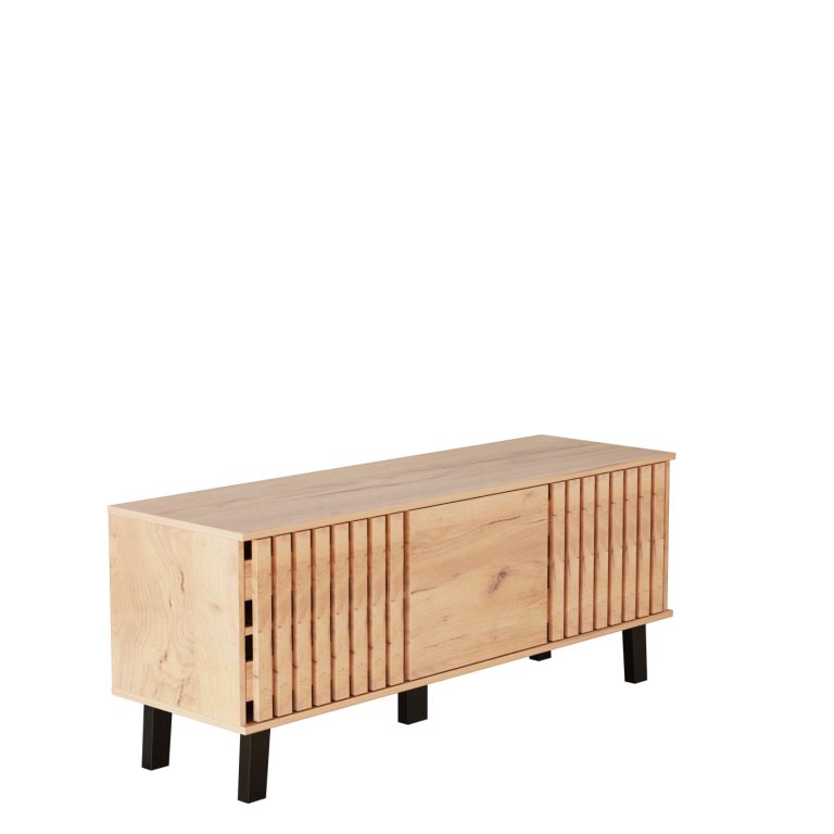 VDD Opbergkast met 2 Vakken - 70 cm x 36 cm x 34 cm - Zwart
