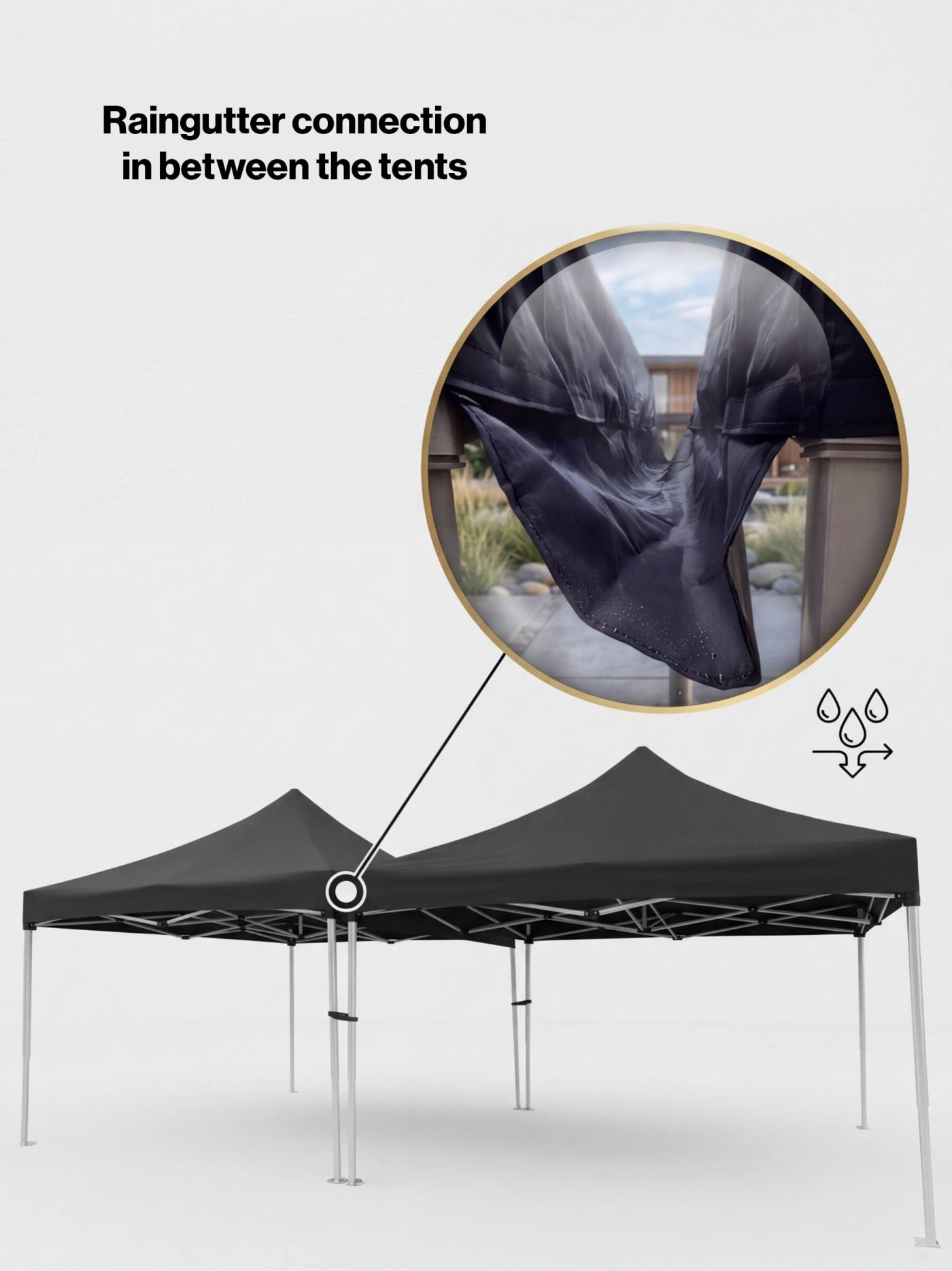 VDD - Partytent Easy Up - Paviljoen - Opvouwbaar Draagbaar - Evenementen Tent - Camping - Waterdicht - Met Draagtas - Oranje - 3 x 6m - set van 2 - Meubel-Plein VDD - Partytent Easy Up - Paviljoen - Opvouwbaar Draagbaar - Evenementen Tent - Camping - Waterdicht - Met Draagtas - Oranje - 3 x 6m - set van 2 - Meubel-Plein