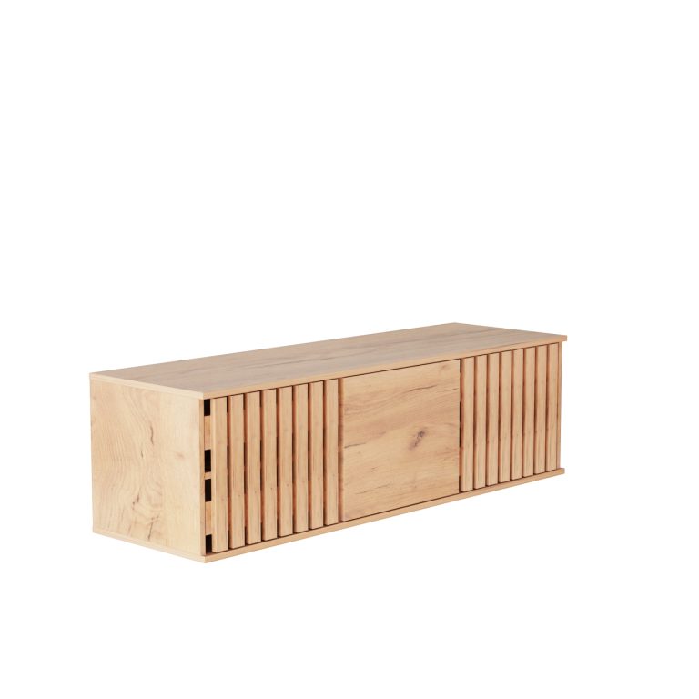 Wandkast Stoer metaal hout industrieel design open boekenkast 137 cm hoog zwart - Meubel-Plein