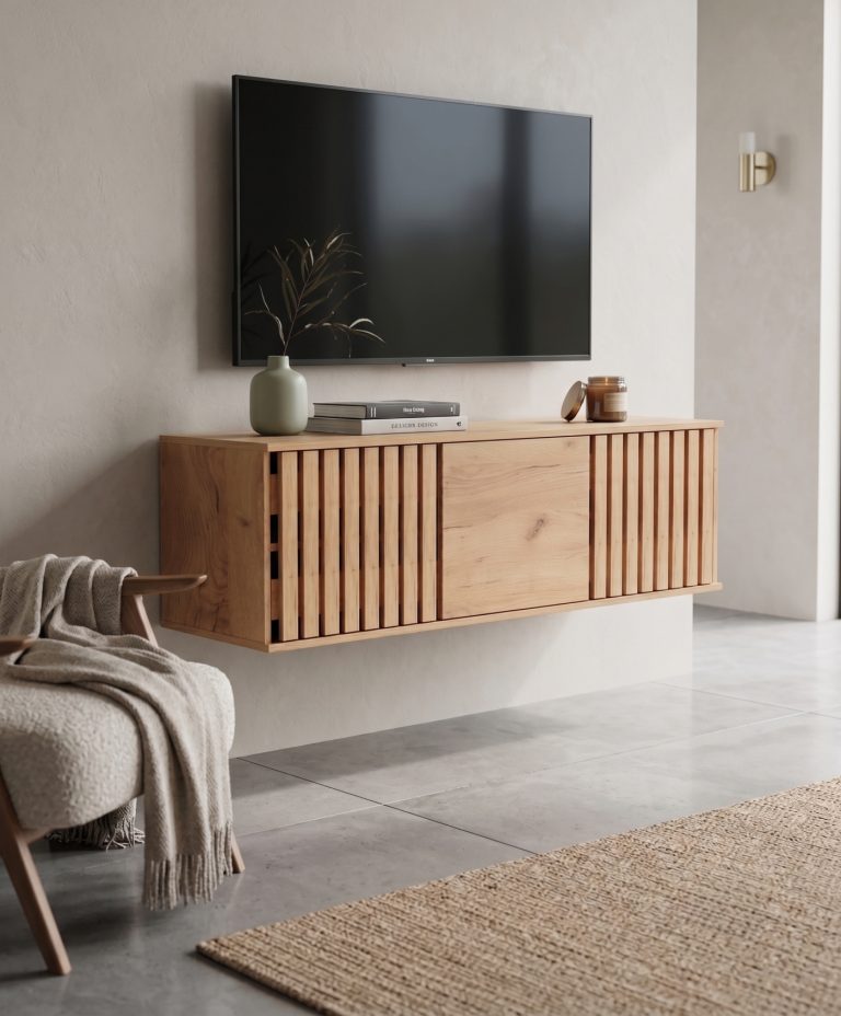 Wandkast Stoer metaal hout industrieel design open boekenkast 137 cm hoog zwart - Meubel-Plein