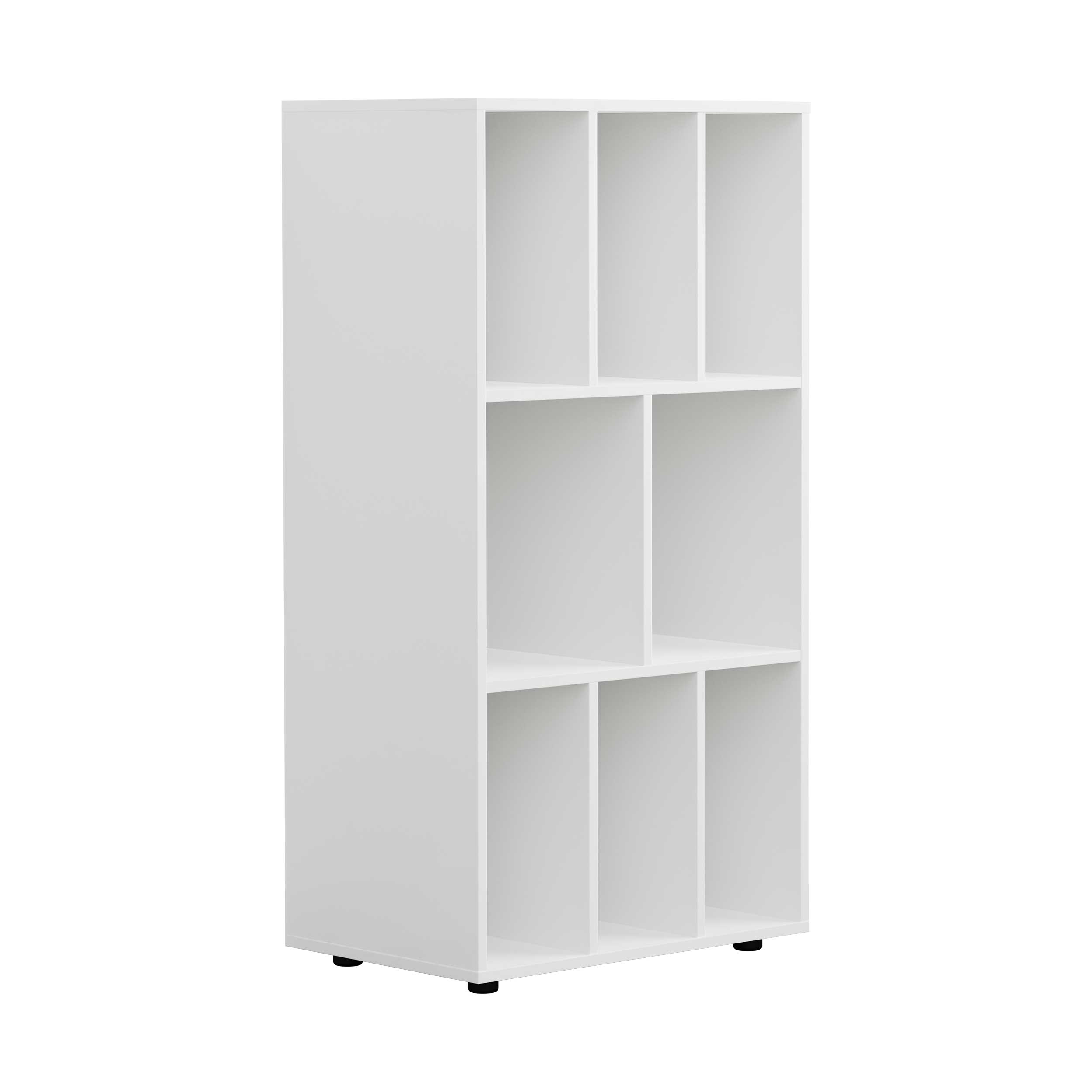 VDD Vinyl Opbergkast - Kast met 8 Vakken - 114 x 60 x 40 cm - Wit - Meubel-Plein VDD Vinyl Opbergkast - Kast met 8 Vakken - 114 x 60 x 40 cm - Wit - Meubel-Plein