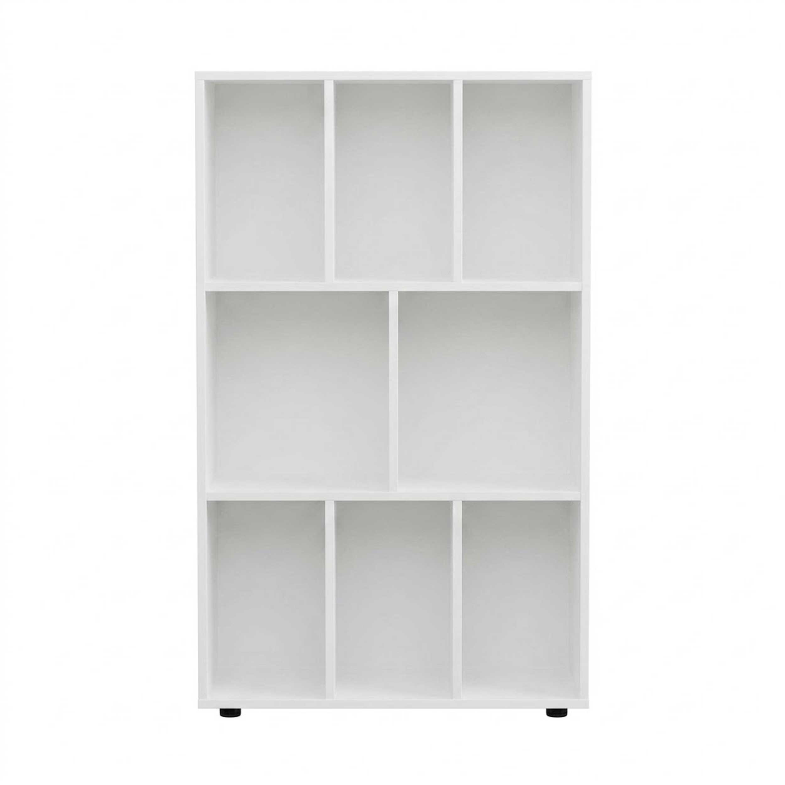 VDD Vinyl Opbergkast - Kast met 8 Vakken - 114 x 60 x 40 cm - Wit - Meubel-Plein VDD Vinyl Opbergkast - Kast met 8 Vakken - 114 x 60 x 40 cm - Wit - Meubel-Plein