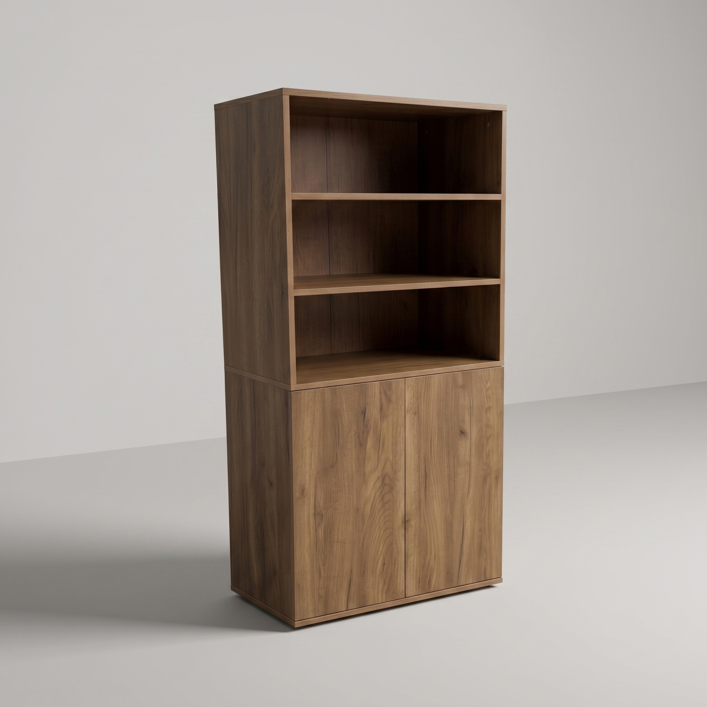 VDD – Kast – Boekenkast – Opbergkast – Push-to-close deurtjes – 70x40x146cm
