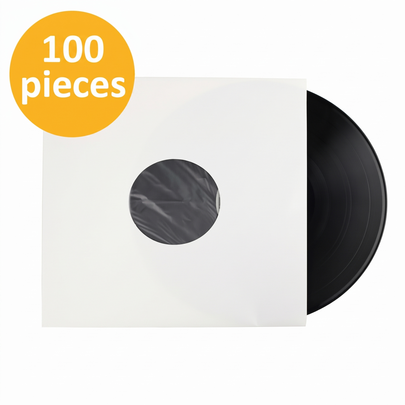 VDD - Vinyl hoezen - Vinyl beschermers - Papersleeves - 100 stuks