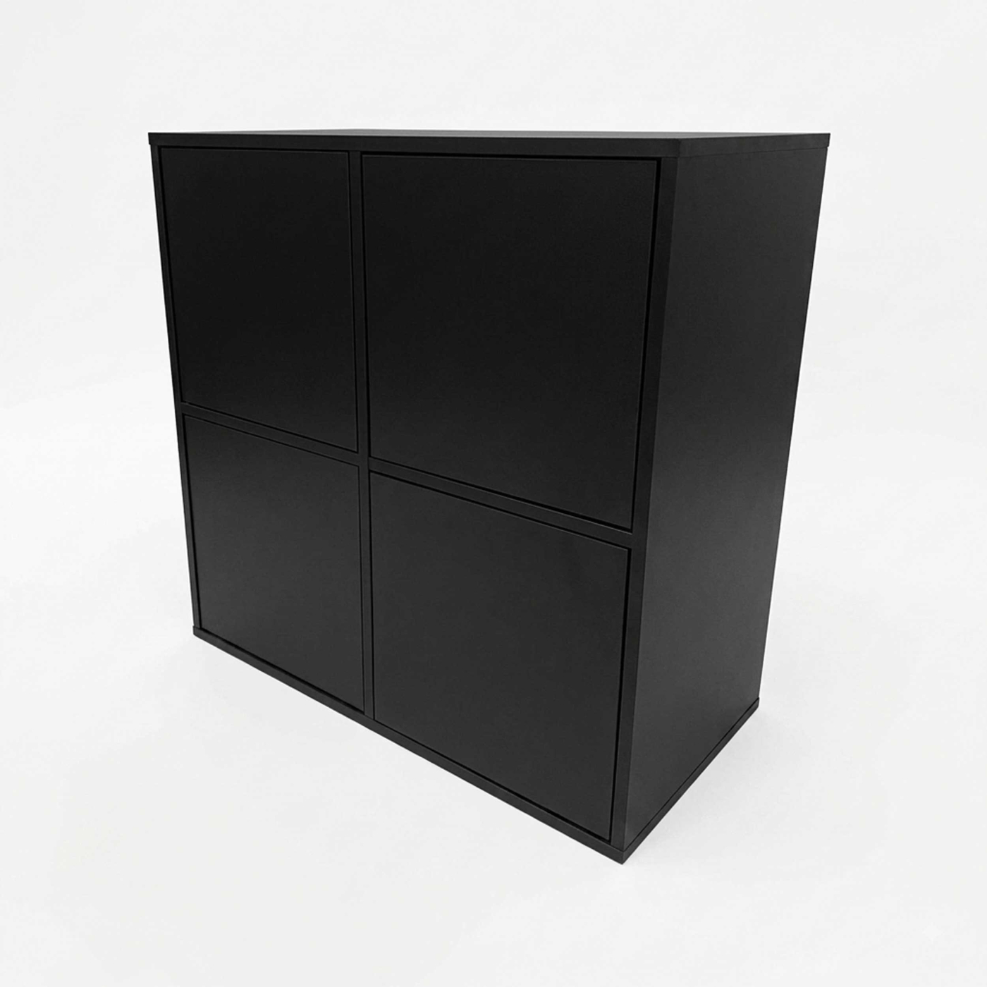 VDD - Vinyl kast - Opbergkast - LP Opslag - Vinyl opslagmeubel - Zwart - Meubel-Plein VDD - Vinyl kast - Opbergkast - LP Opslag - Vinyl opslagmeubel - Zwart - Meubel-Plein