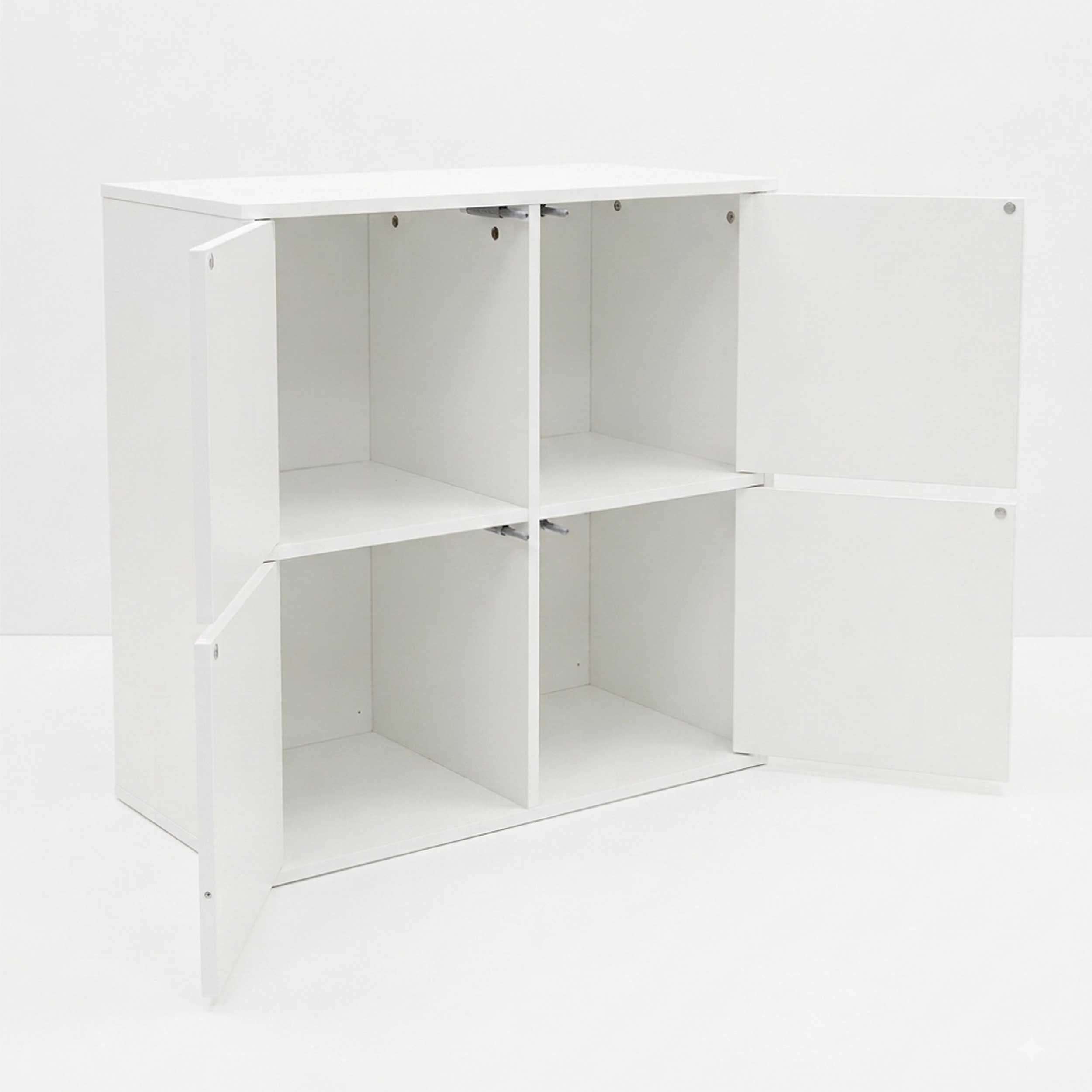 VDD - Vinyl kast - Opbergkast - LP Opslag - Vinyl opslagmeubel - Wit - Meubel-Plein VDD - Vinyl kast - Opbergkast - LP Opslag - Vinyl opslagmeubel - Wit - Meubel-Plein