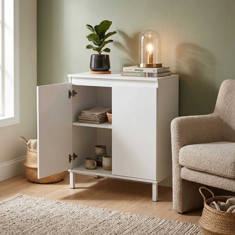 VDD - Kast - Opbergkast - Wand meubel - 70x40x82.5cm - Wit - alternatieve afbeelding