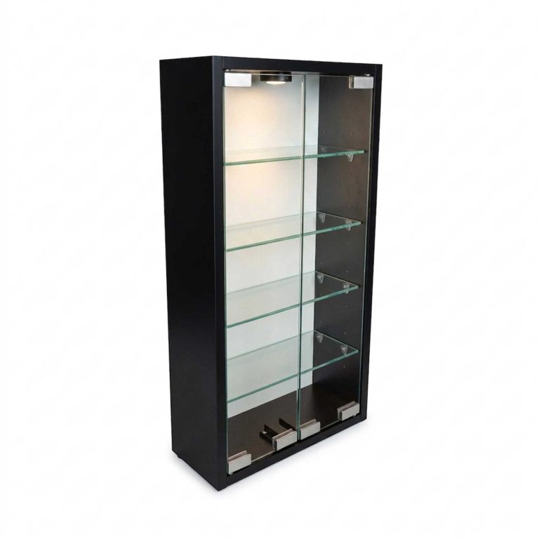 VDD - Vitrinekast - Display meubel - LED verzamelkast - Zwart