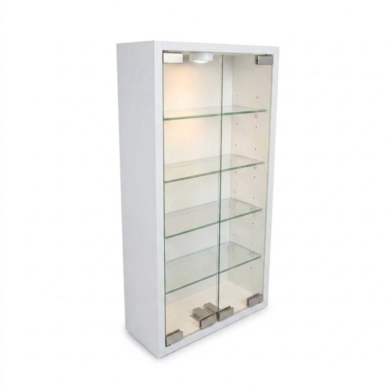 VDD - Vitrinekast - Display meubel - LED verzamelkast - Wit