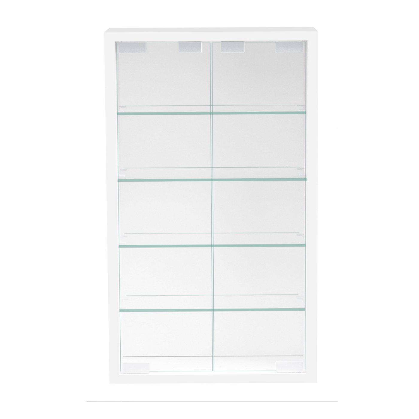 VDD – Vitrinekast – Vitrinekast met glas – Vitrinekast met led verlichting – Vitrinekastje – 40 x 12 x 60 cm - Wit - Meubel-Plein VDD – Vitrinekast – Vitrinekast met glas – Vitrinekast met led verlichting – Vitrinekastje – 40 x 12 x 60 cm - Wit - Meubel-Plein