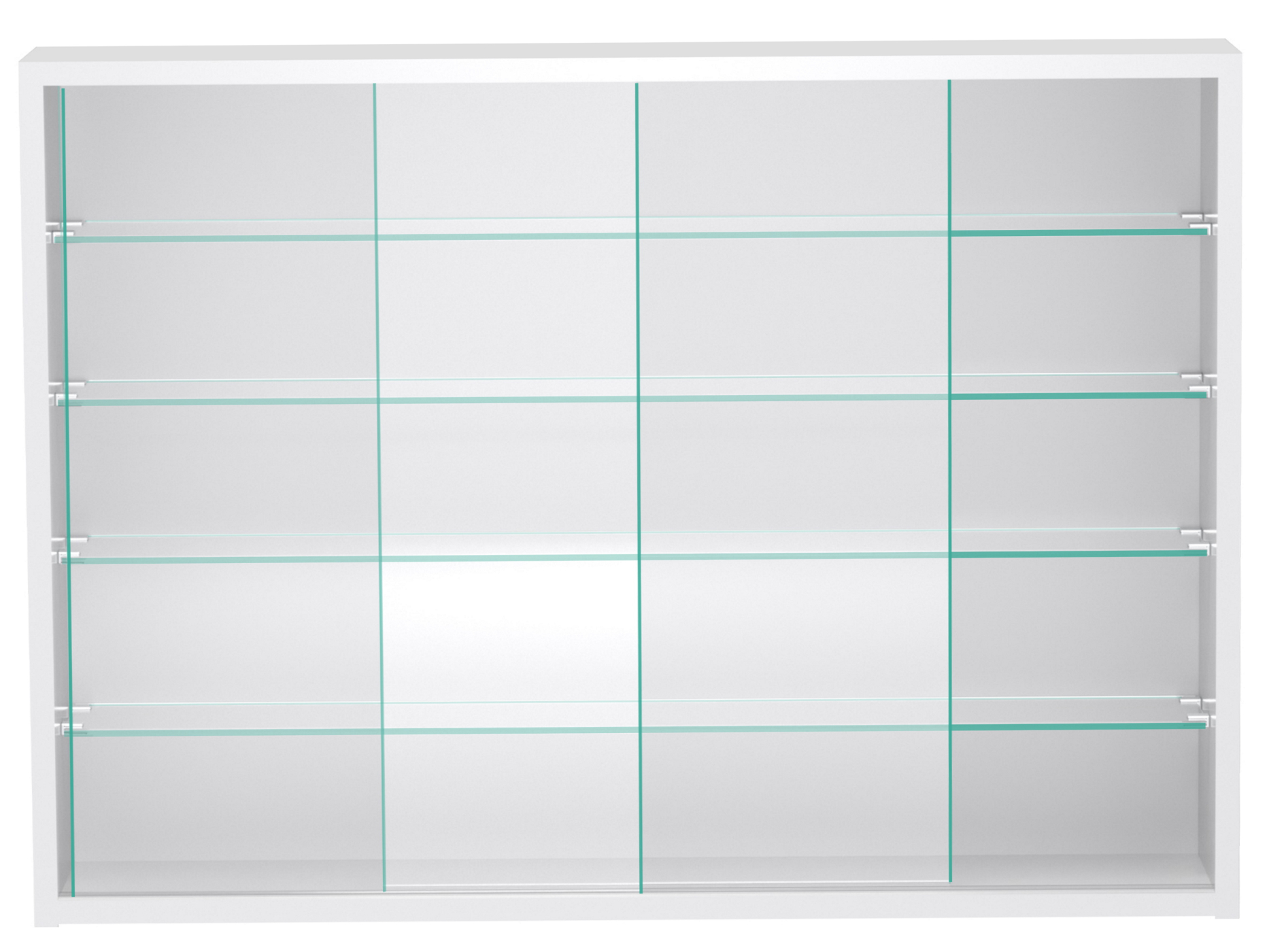 VDD – Vitrinekast – Vitrinekast met glas – Vitrinekast met led verlichting – Vitrinekastje - 75 x 14 x 55 cm - Wit - Meubel-Plein VDD – Vitrinekast – Vitrinekast met glas – Vitrinekast met led verlichting – Vitrinekastje - 75 x 14 x 55 cm - Wit - Meubel-Plein