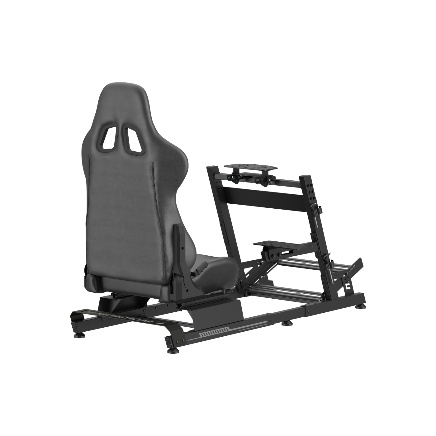 VDD Gaming - Volledig verstelbare Racing cockpit - Zwart - alternatieve afbeelding