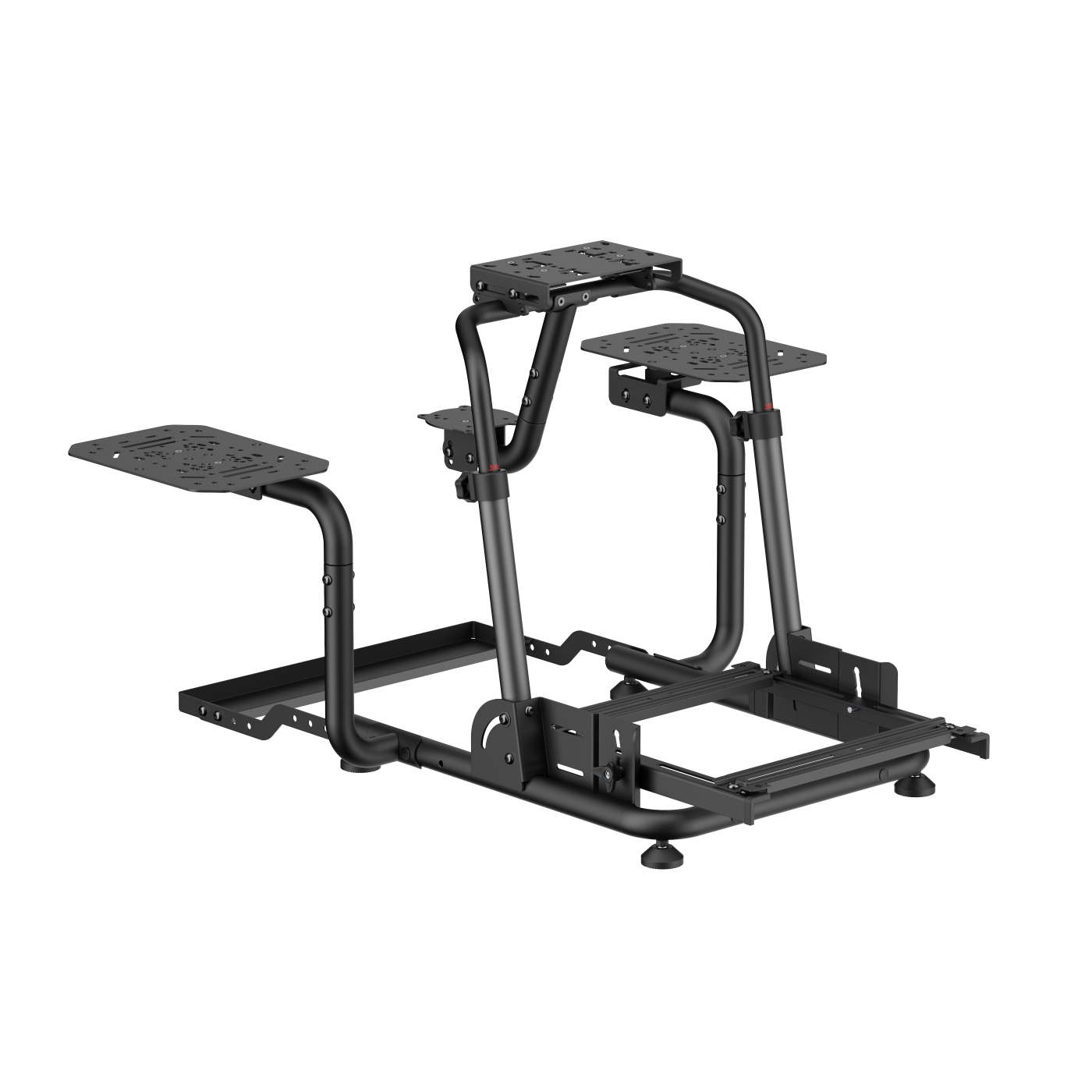 VDD Gaming - Flight simulator cockpit - Flight simulator stand - Zwart