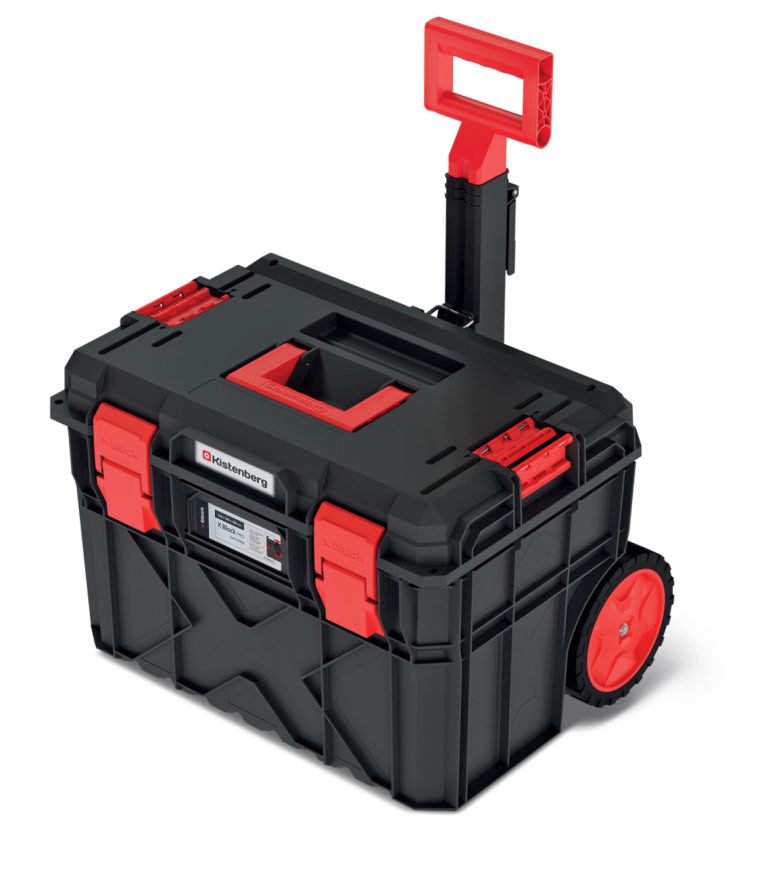 X-box toolbox - kist op wielen - handvat - 50 kg limiet
