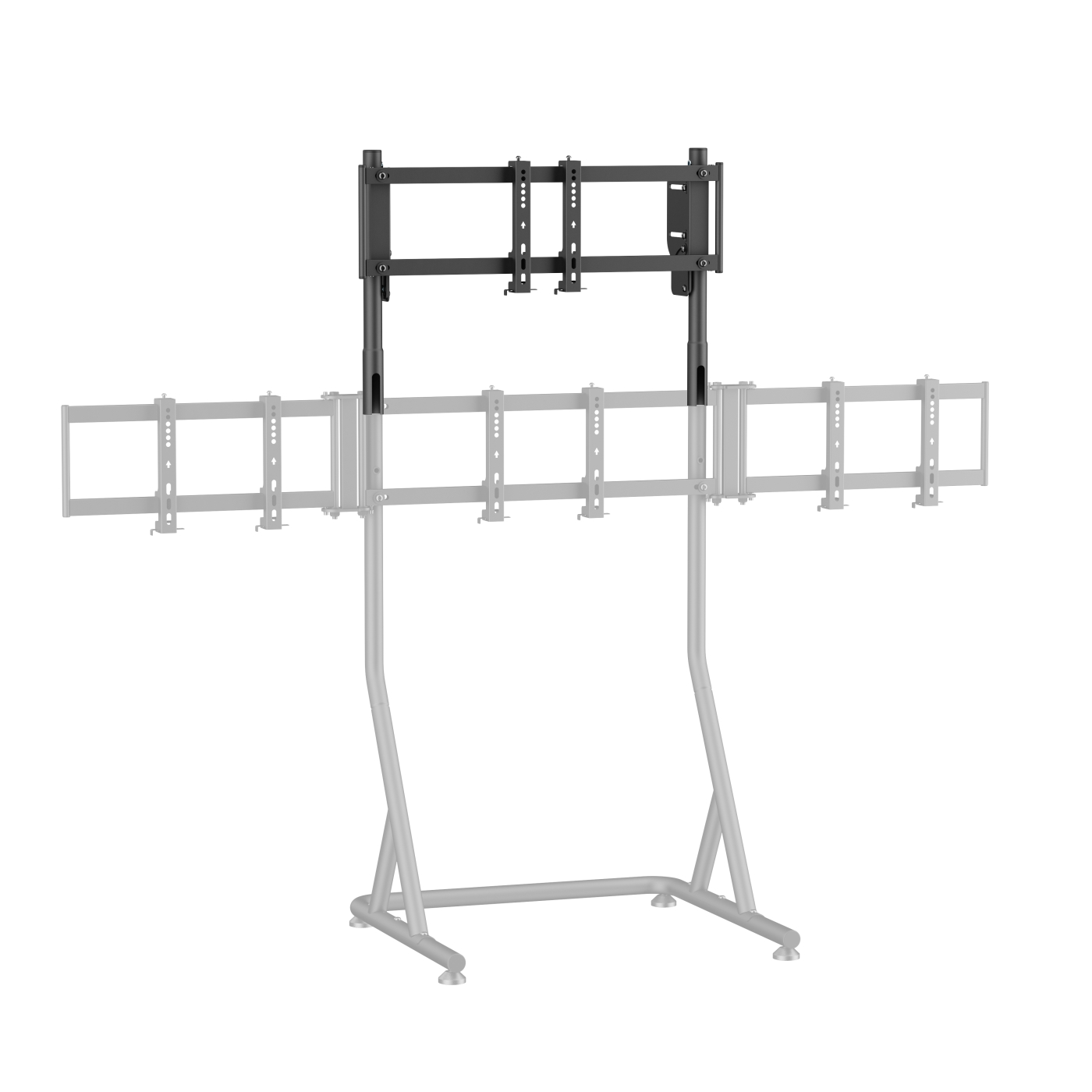 VDD - Monitorstandaard uitbreiding voor Sim racing - Add on monitorstatief - 24-32 inch - Zwart - Meubel-Plein VDD - Monitorstandaard uitbreiding voor Sim racing - Add on monitorstatief - 24-32 inch - Zwart - Meubel-Plein