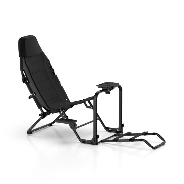 VDD Gaming - Opvouwbare sim-race cockpit - Sim-racer - Racecockpit - Opvouwbaar - Zwart