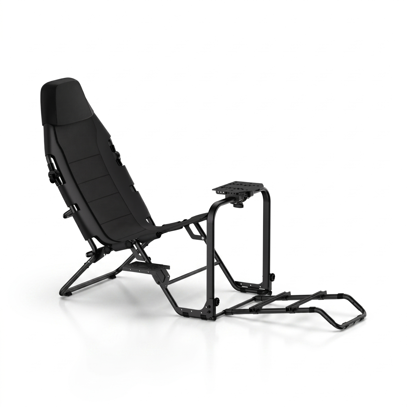 VDD Gaming - Opvouwbare sim-race cockpit - Sim-racer - Racecockpit - Opvouwbaar - Zwart - Meubel-Plein VDD Gaming - Opvouwbare sim-race cockpit - Sim-racer - Racecockpit - Opvouwbaar - Zwart - Meubel-Plein