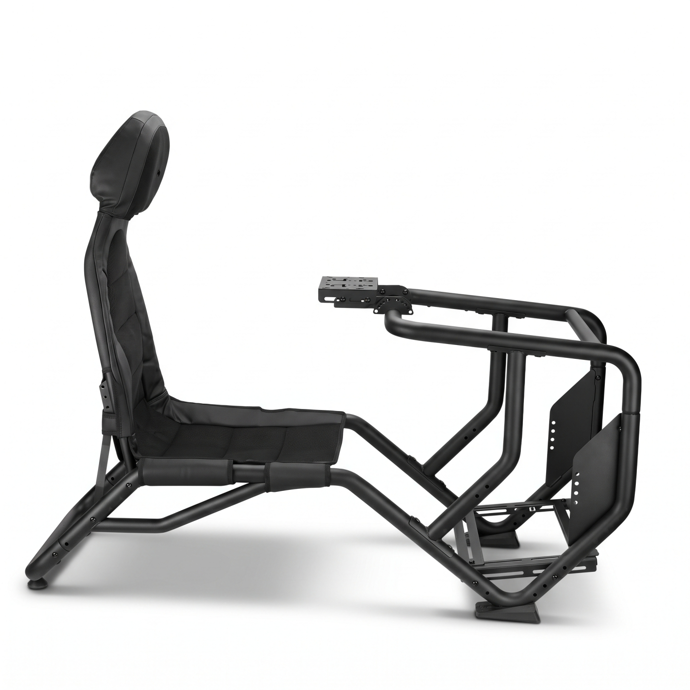 VDD Gaming - Sim racing cockpit - Compacte sim racecockpit - F1 Sim racing - Zwart - Meubel-Plein VDD Gaming - Sim racing cockpit - Compacte sim racecockpit - F1 Sim racing - Zwart - Meubel-Plein