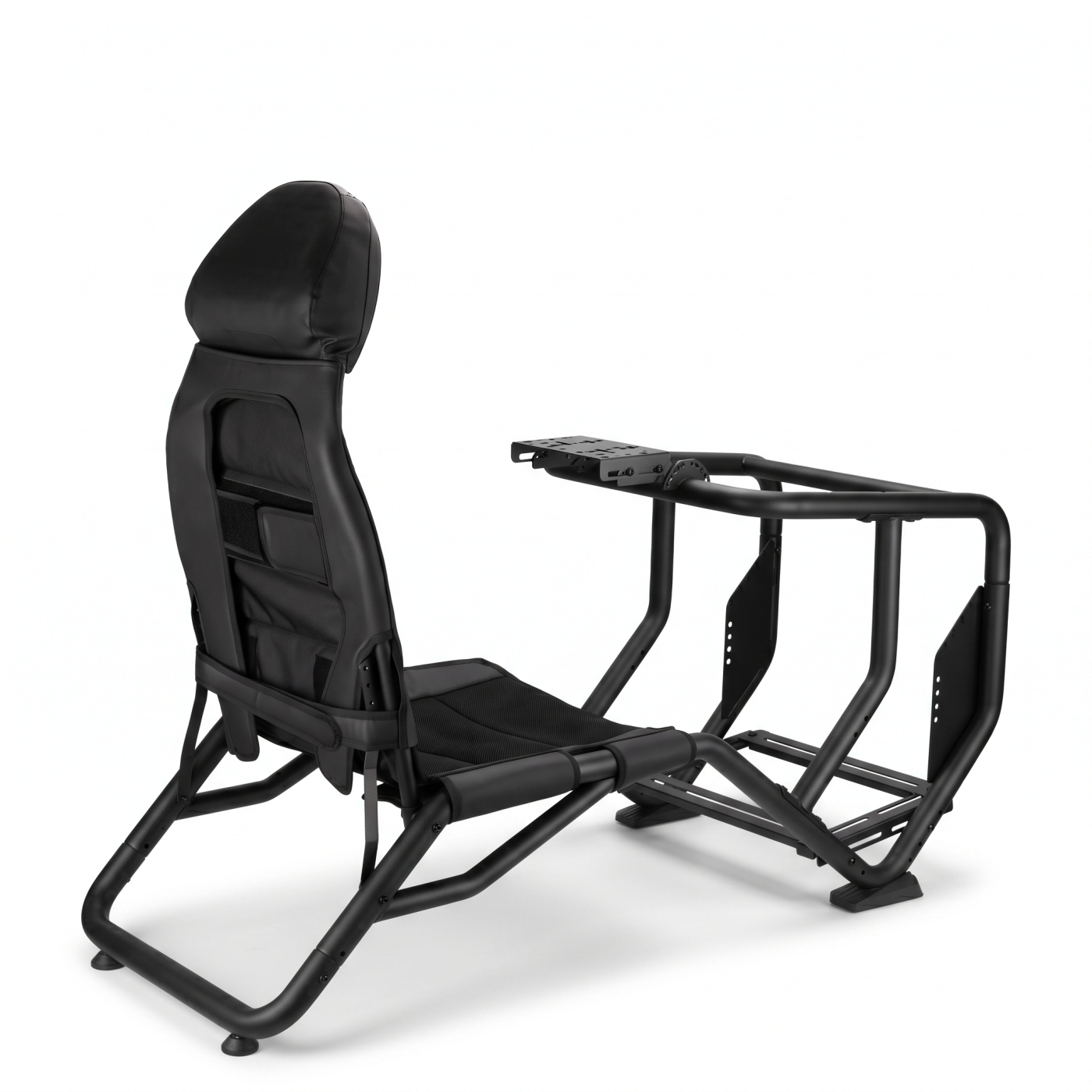 VDD Gaming - Sim racing cockpit - Compacte sim racecockpit - F1 Sim racing - Zwart - Meubel-Plein VDD Gaming - Sim racing cockpit - Compacte sim racecockpit - F1 Sim racing - Zwart - Meubel-Plein